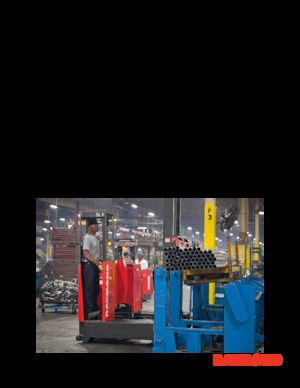 Carretillas elevadoras de carga lateral eléctricas RAYMOND 9300-SL40TT