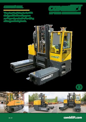 Carretillas elevadoras de carga lateral eléctricas Combi-Lift C 6000 ESL