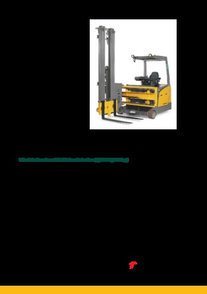 Carretillas elevadoras de carga lateral eléctricas Jungheinrich EFX 410