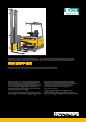 Carretillas elevadoras de carga lateral eléctricas Jungheinrich EFX 410