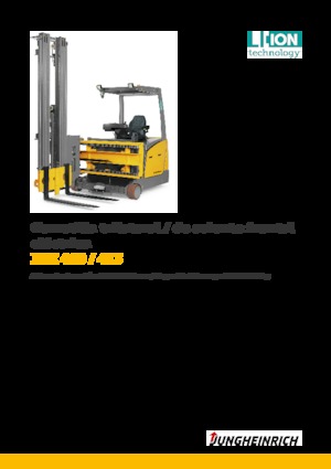 Carretillas elevadoras de carga lateral eléctricas Jungheinrich EFX 410