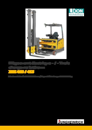 Carretillas elevadoras de carga lateral eléctricas Jungheinrich EFX 410