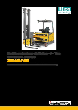 Carretillas elevadoras de carga lateral eléctricas Jungheinrich EFX 410