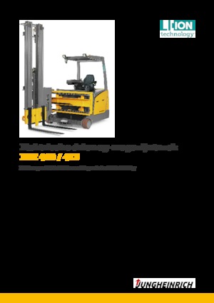 Carretillas elevadoras de carga lateral eléctricas Jungheinrich EFX 410