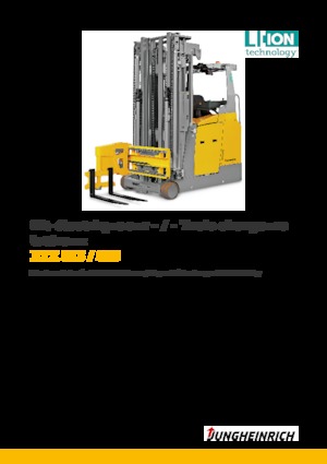 Carretillas elevadoras de carga lateral eléctricas Jungheinrich ETX 513