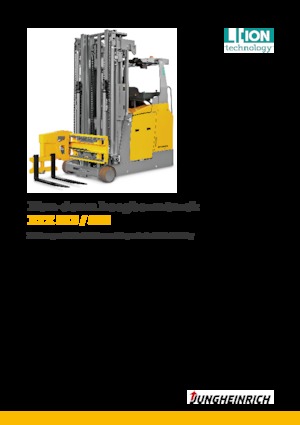 Carretillas elevadoras de carga lateral eléctricas Jungheinrich ETX 513