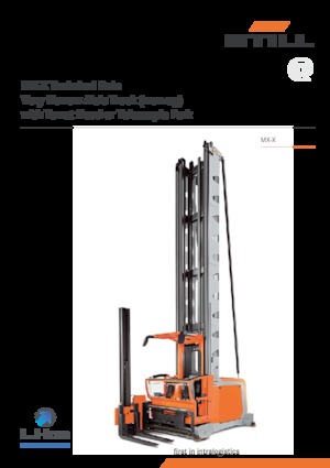 Carretillas elevadoras de carga lateral eléctricas Still MX-X