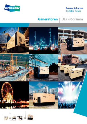 Grupos electrógenos diesel Doosan G60-IIIA 