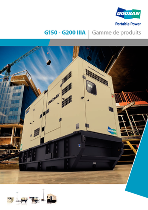 Grupos electrógenos diesel Doosan G200-IIIA 