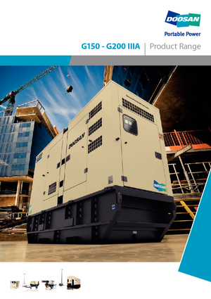 Grupos electrógenos diesel Doosan G200-IIIA 