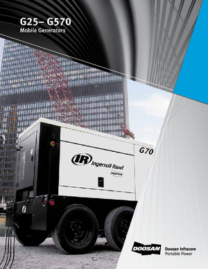 Grupos electrógenos diesel Ingersoll-Rand G 40