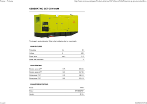 Grupos electrógenos diesel PRAMAC Lifter GSW 310 M