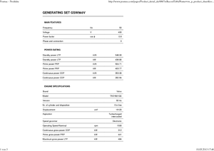 Grupos electrógenos diesel PRAMAC Lifter GSW 560 V