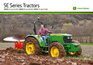 Tractores - tracción 2 ruedas John Deere 5055E