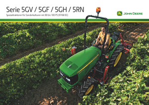 Tractores - tracción 2 ruedas John Deere 5100 GV