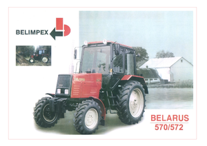 Tractores - tracción 2 ruedas Belarus 570