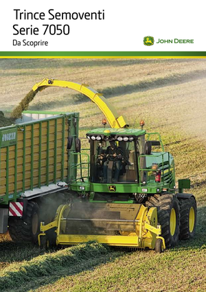 Picadoras - tracción 2 ruedas John Deere 7550