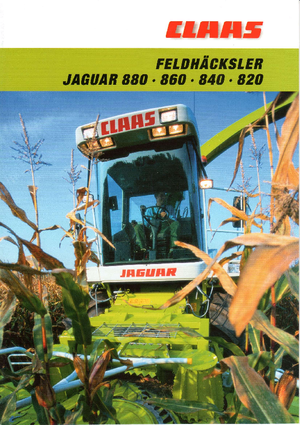 Picadoras - tracción 4 ruedas Claas Jaguar 840