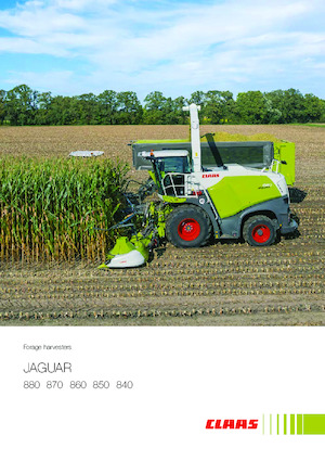 Picadoras - tracción 2 ruedas Claas Jaguar 850