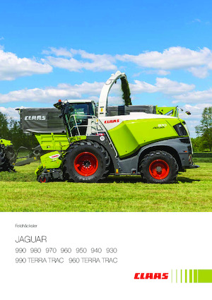 Picadoras - tracción 2 ruedas Claas Jaguar 960