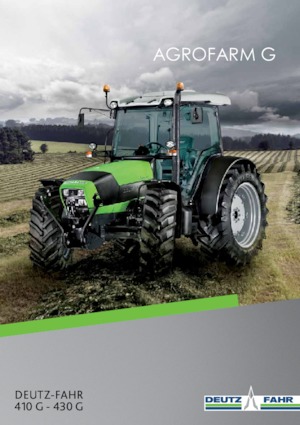 Tractores - tracción 2 ruedas DEUTZ-FAHR Agrofarm G 430