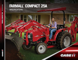 Tractores - tracción 2 ruedas Case IH Farmall Compact 25A