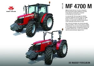 Tractores - tracción 4 ruedas Massey Ferguson MF 4710 M