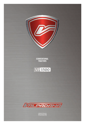 Tractores - tracción 4 ruedas Valpadana 1540