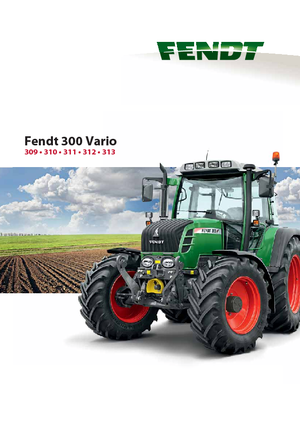 Tractores - tracción 4 ruedas Fendt 309 Vo Vario