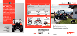 Tractores - tracción 4 ruedas Steyr 4065 Kompakt S Basis