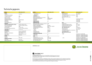 Tractores - tracción 4 ruedas John Deere 5065E