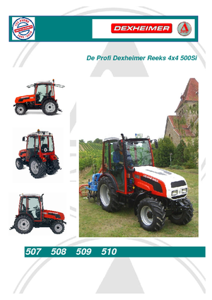 Tractores - tracción 4 ruedas Dexheimer 509 Si