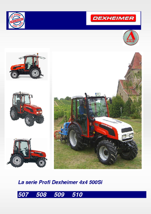 Tractores - tracción 4 ruedas Dexheimer 509 Si
