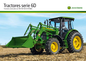 Tractores - tracción 4 ruedas John Deere 6100 D