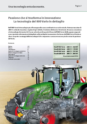 Tractores - tracción 4 ruedas Fendt 822 Vario SCR