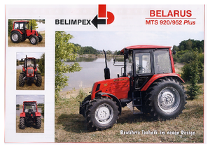 Tractores - tracción 4 ruedas Belarus 920 F
