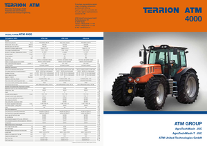 Tractores - tracción 4 ruedas Terrion ATM 4160