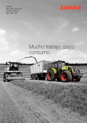 Tractores - tracción 4 ruedas Claas Axion 810