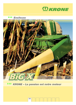Picadoras - tracción 4 ruedas Krone BiG X 650