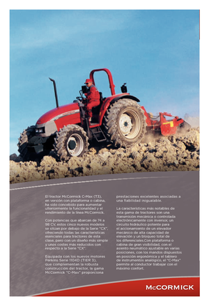 Tractores - tracción 4 ruedas McCormick C 80 Max RPS