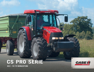 Tractores - tracción 4 ruedas Case IH CS 105 Pro Basis