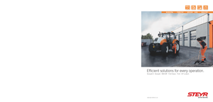 Tractores - tracción 4 ruedas Steyr 4095 Kompakt Basis