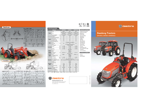 Tractores - tracción 4 ruedas Kioti DK 551