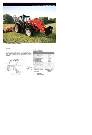 Tractores - tracción 4 ruedas Kioti DX 7510 PC