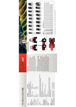 Tractores - tracción 4 ruedas Carraro Ergit TGF 9800