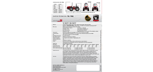 Tractores - tracción 4 ruedas Carraro TX 7800 S