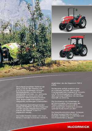 Tractores - tracción 4 ruedas McCormick F 90 N 20