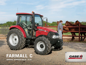 Tractores - tracción 4 ruedas Case IH Farmall 65 C Rops Komfort