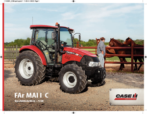 Tractores - tracción 4 ruedas Case IH Farmall 65 C Rops Komfort
