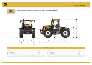 Tractores - tracción 4 ruedas JCB Fastrac 2155